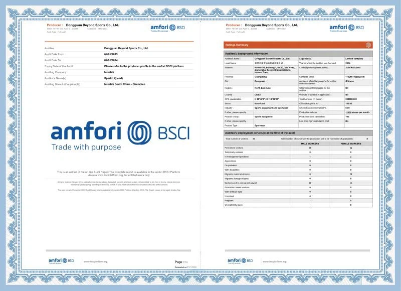 BSCI Certificate BSCI Certificate